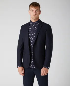 Slim Fit Wool-Blend Jacket