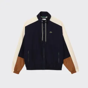 03323 Lacoste Water Resistant Colourblock Zipped Jacket