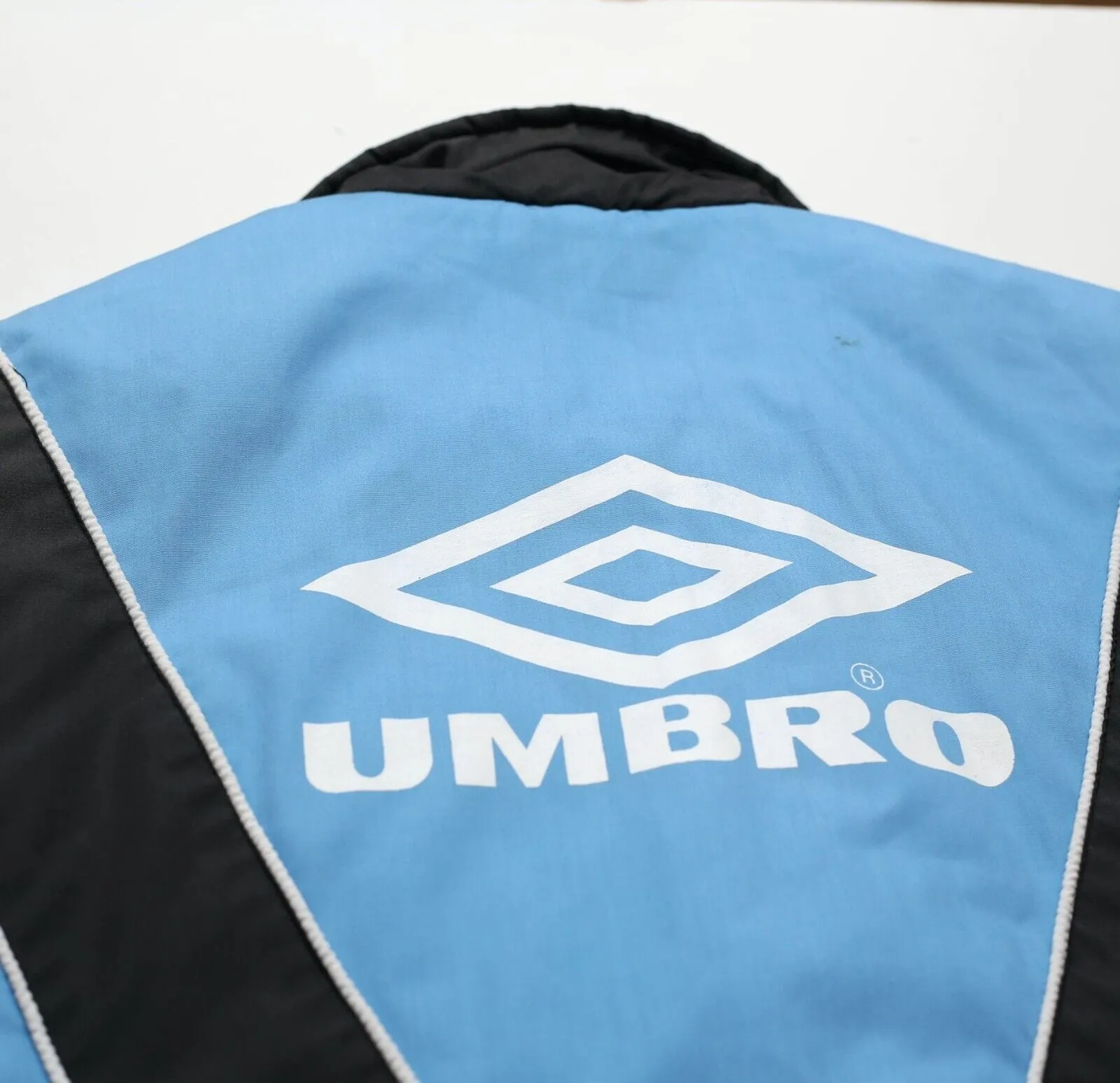 1992/93 SHEFFIELD WEDNESDAY Vintage Umbro Football Bench Coat Jacket (S/M)