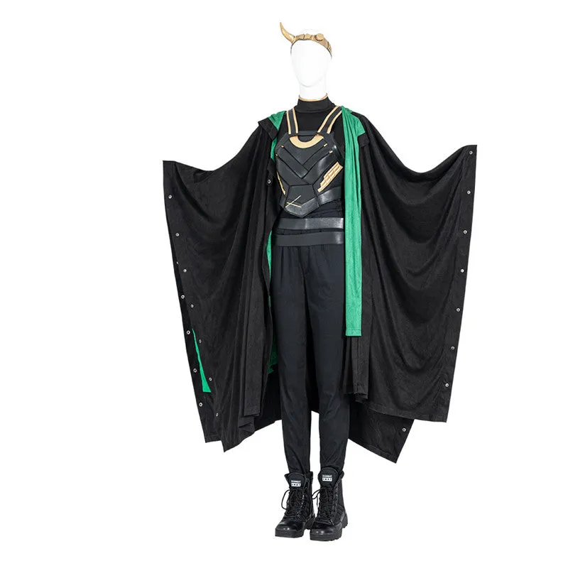 2021 Loki Sylvie Costumes Female Lady Loki Cosplay Halloween Suit ACcosplay