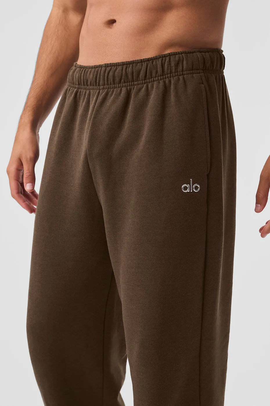 Accolade Straight Leg Sweatpant - Espresso