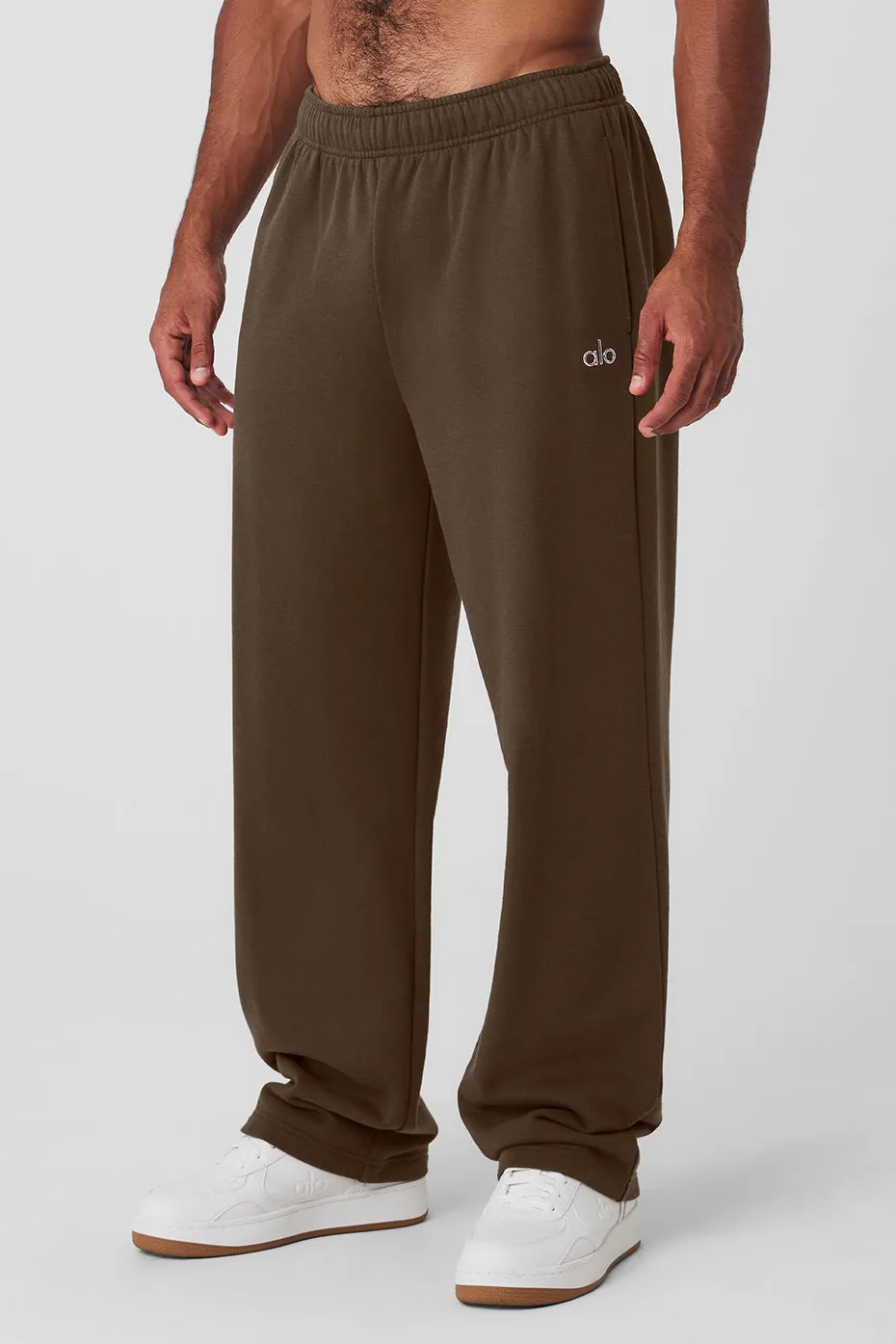 Accolade Straight Leg Sweatpant - Espresso