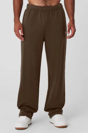 Accolade Straight Leg Sweatpant - Espresso