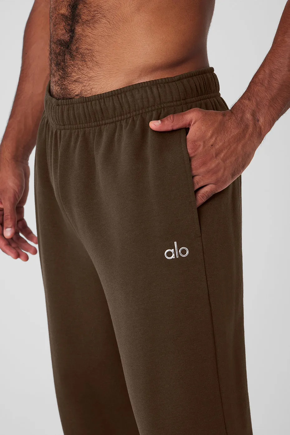 Accolade Straight Leg Sweatpant - Espresso