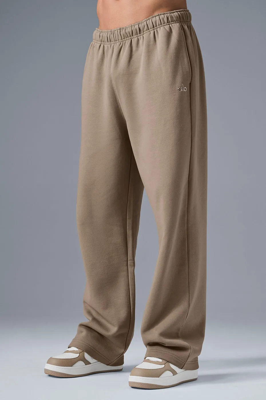 Accolade Straight Leg Sweatpant - Gravel