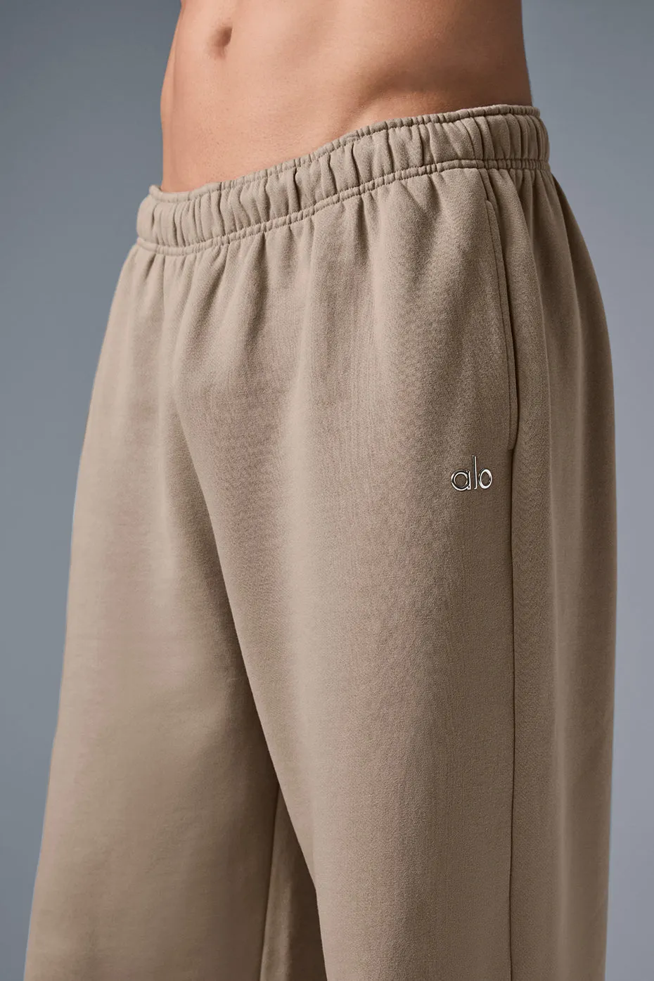 Accolade Straight Leg Sweatpant - Gravel