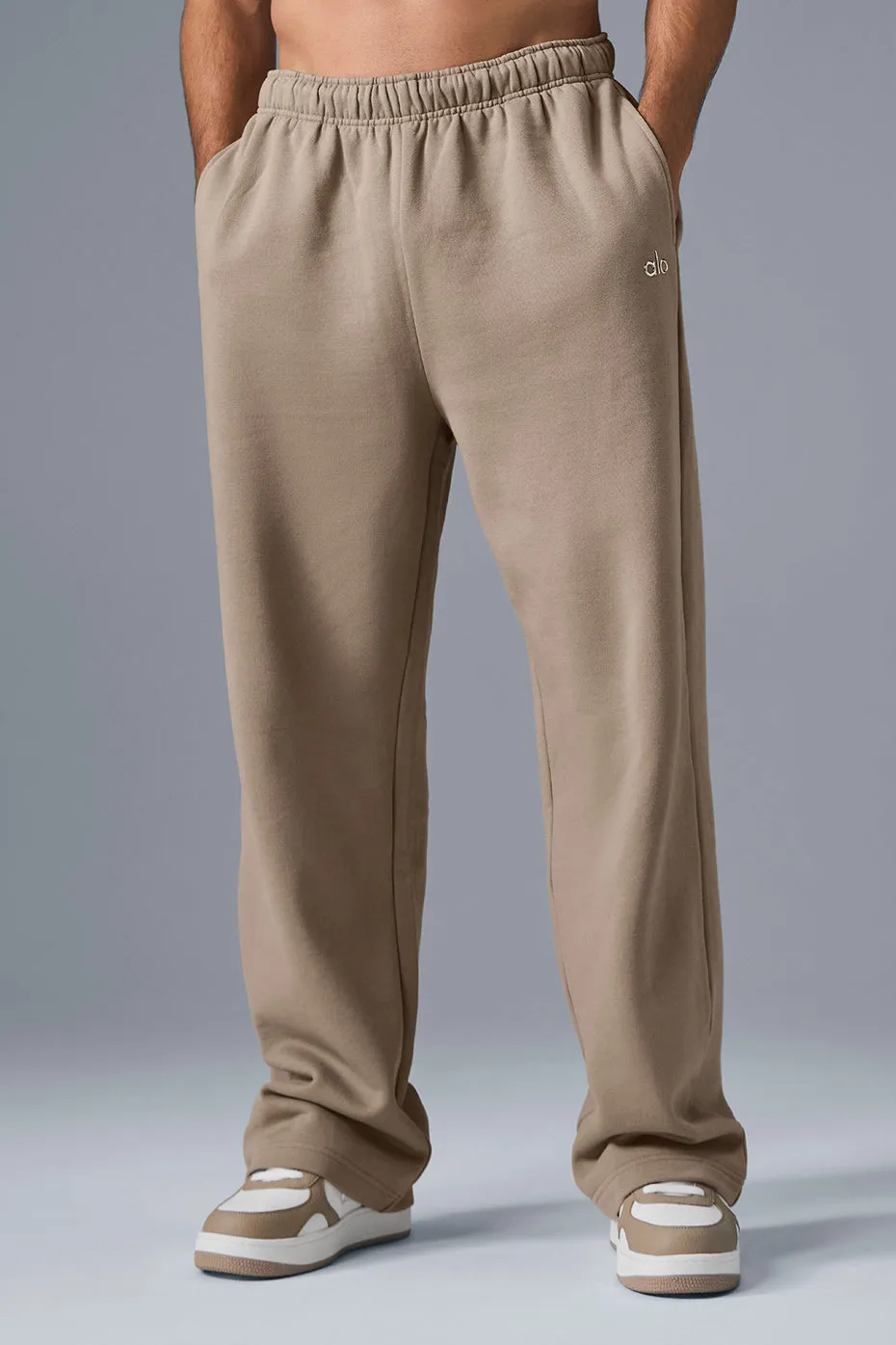 Accolade Straight Leg Sweatpant - Gravel