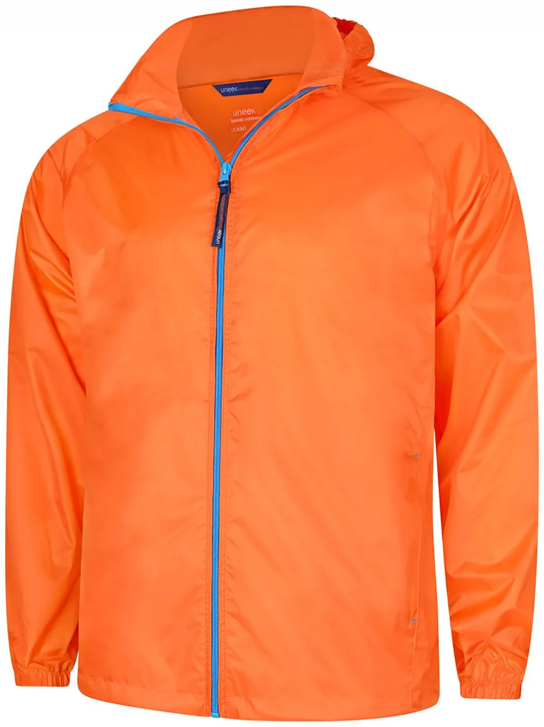 Active Jacket | Fiery Orange/Surf Blue