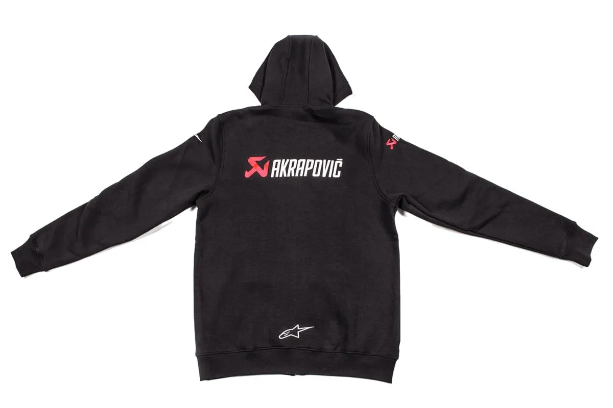 AKRAPOVIC 801528 Hoodie Akrapovič - Alpinestars S (heavier fabric)