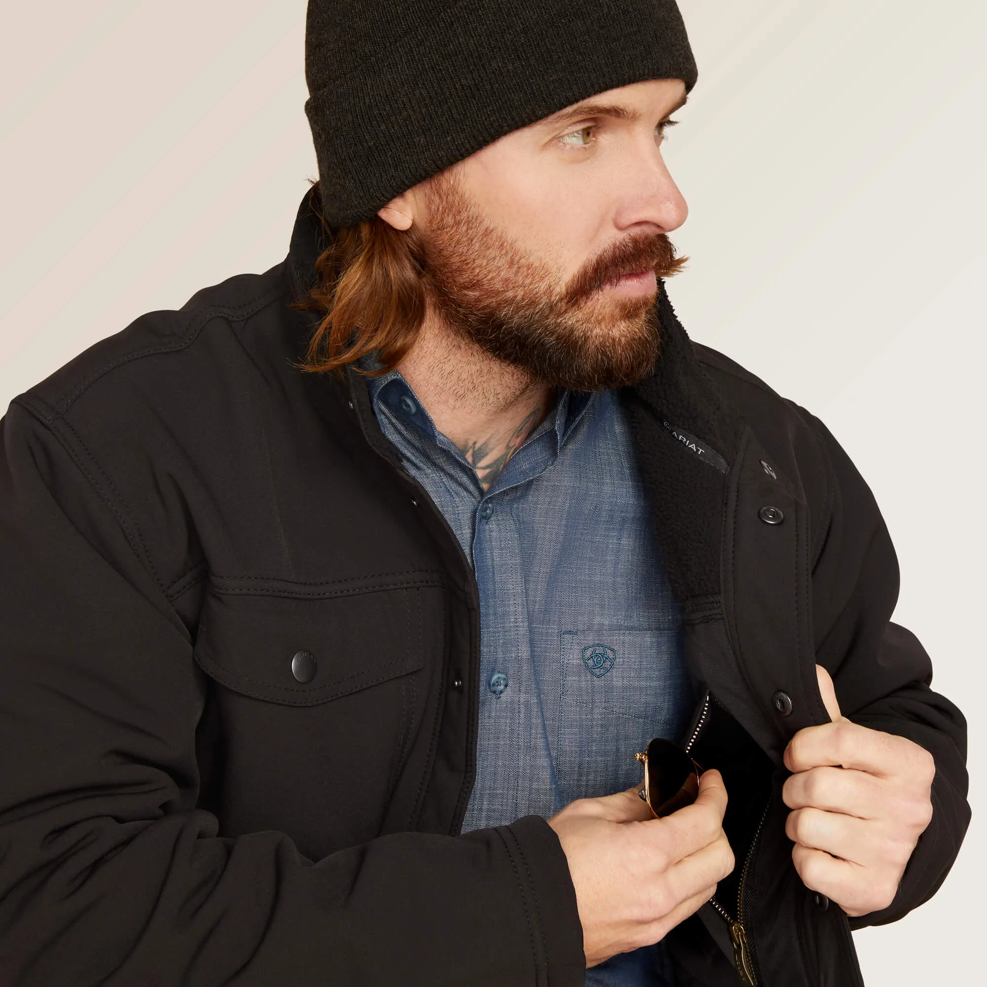 Ariat Men's Black Vernon Sherpa 2.0 Jacket