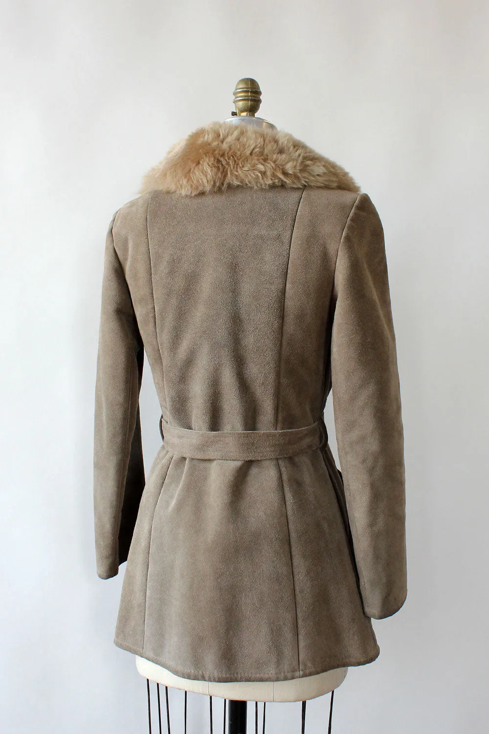 Ash Shearling Suede Jacket