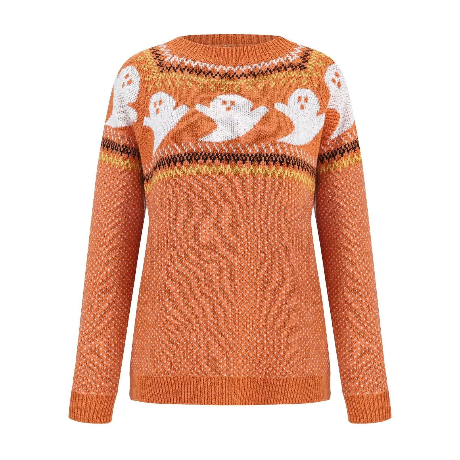 Ashore Shop Womens Halloween Knitted Autumn Pullover Sweater Long Sleeve