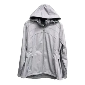 Athletic Jacket By Zero Xposure In Grey, Size:L