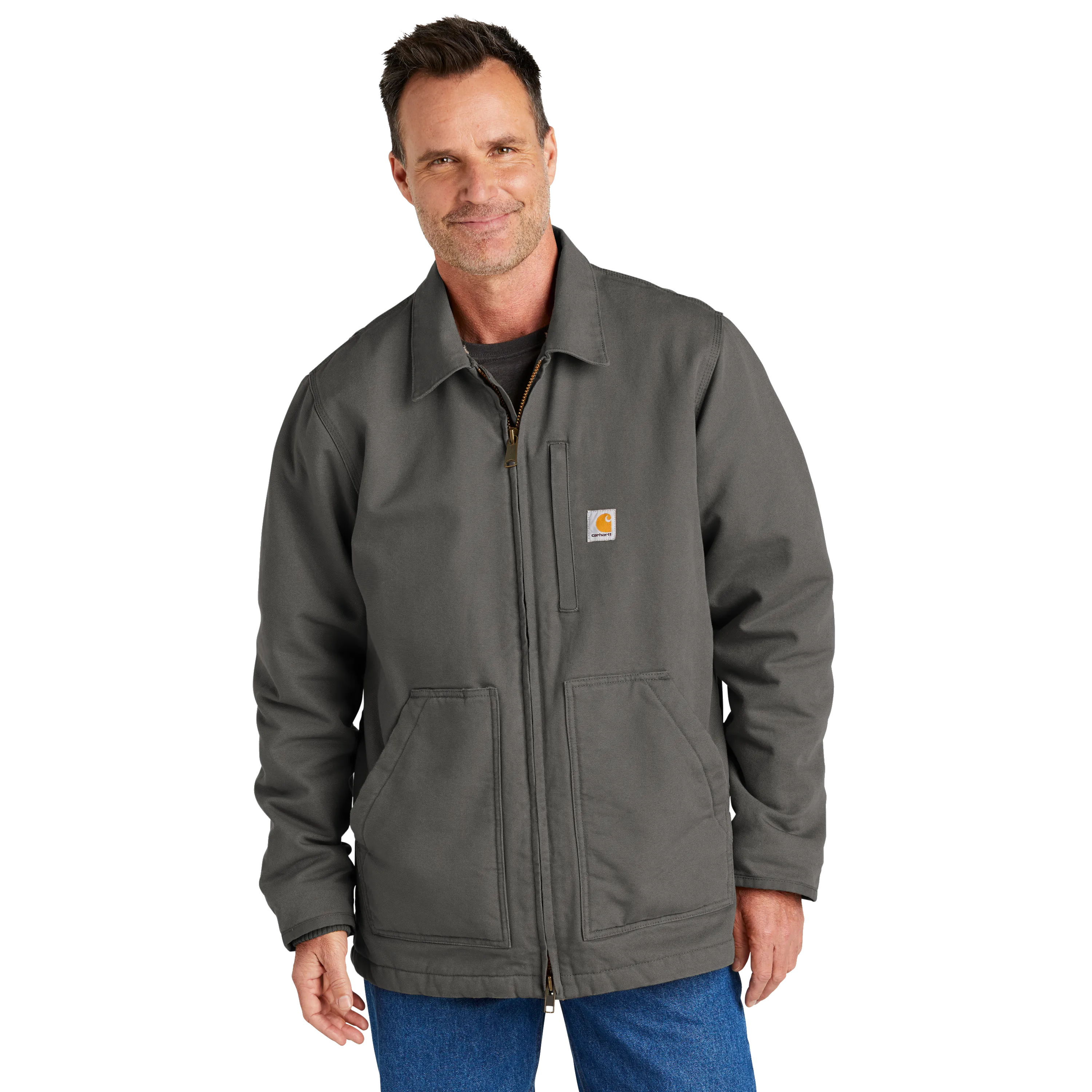 B2232 Mens Sherpa-Lined Coat