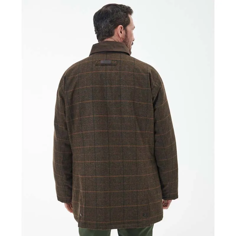 Barbour Beaconsfield Tweed Mens Jacket - Burnhill Brown Check