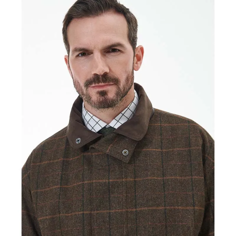 Barbour Beaconsfield Tweed Mens Jacket - Burnhill Brown Check