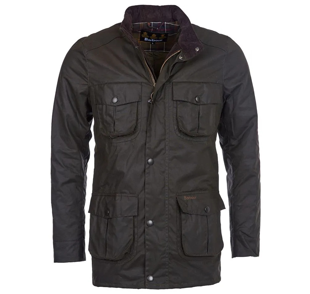 Barbour Olive Corbridge Wax Jacket