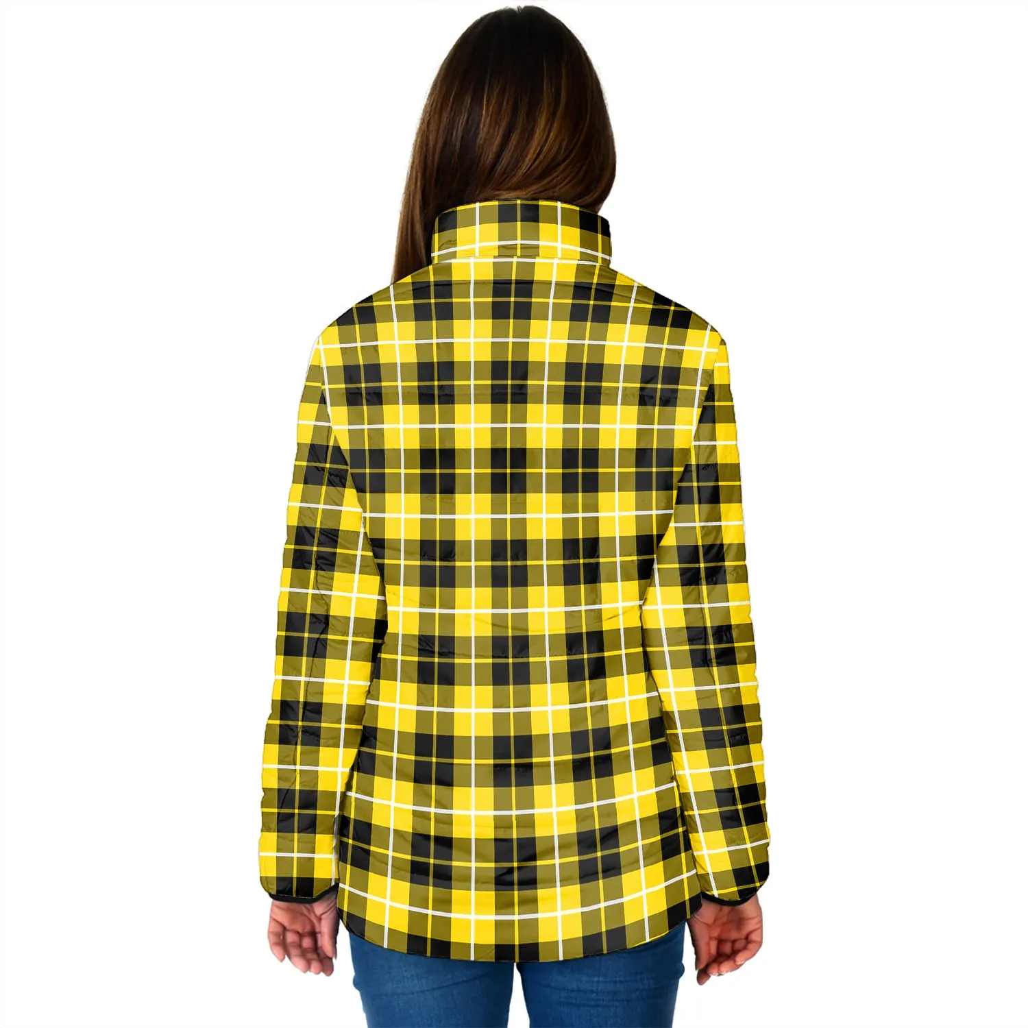 Barclay Dress Modern Tartan Padded Jacket with Family Crest