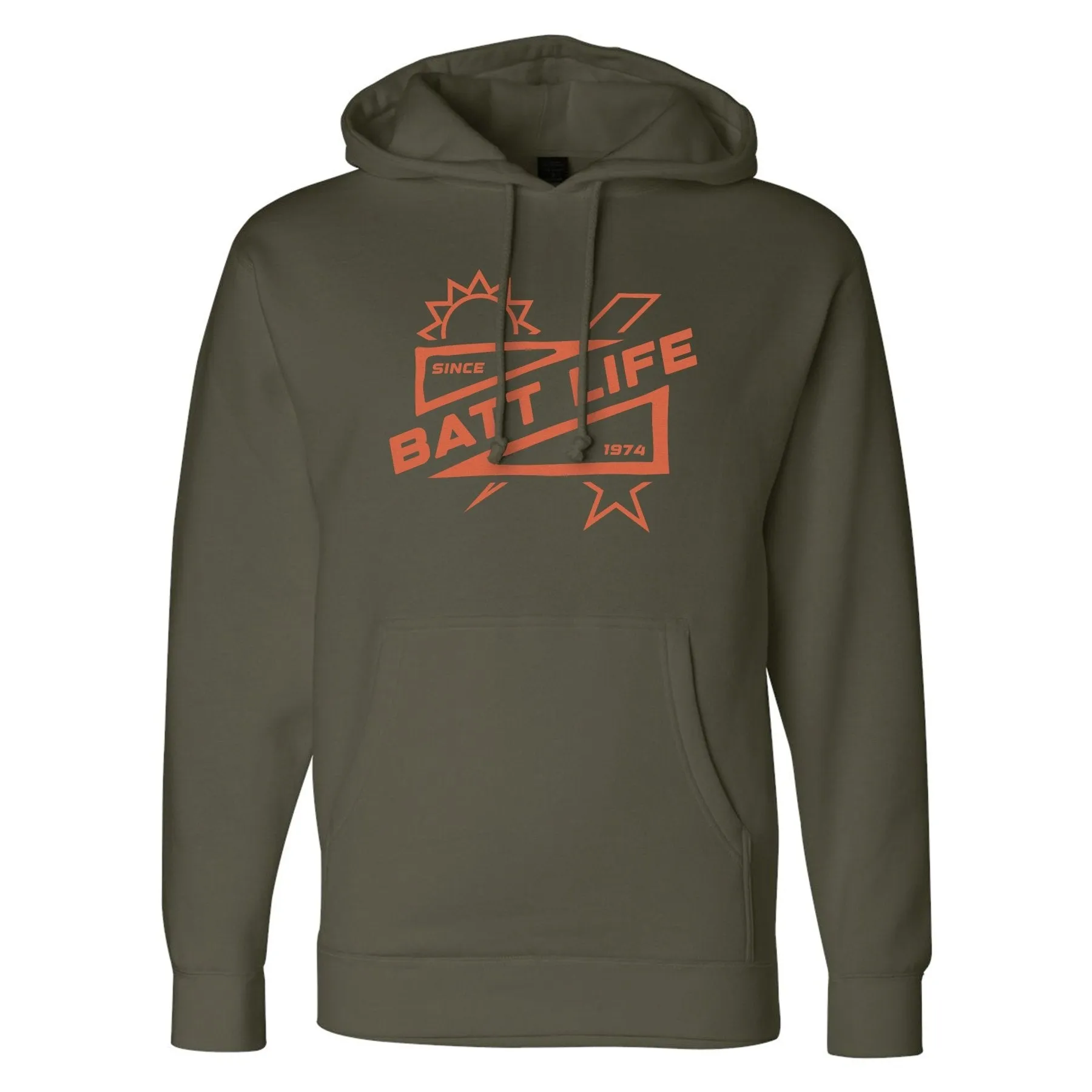 Batt Life Chest Hoodie