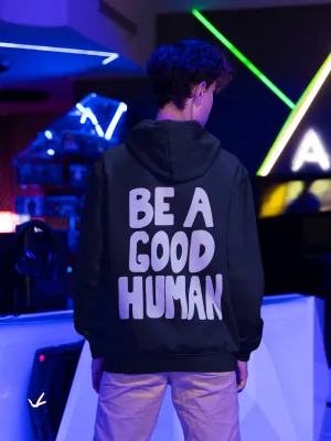 Be a good human- Nomad- Jimin (Double Sided Print):  BTS- Winter Hoodie