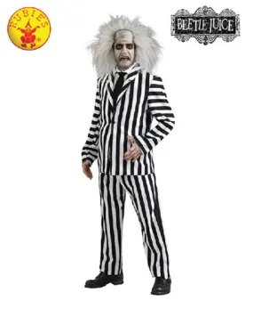 BEETLEJUICE DELUXE COSTUME, ADULT