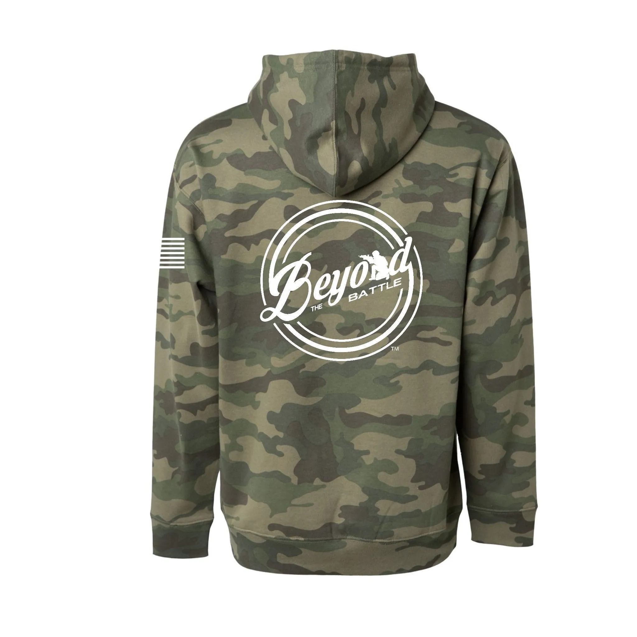 Beyond the Battle - Hoodie - Forest Camo