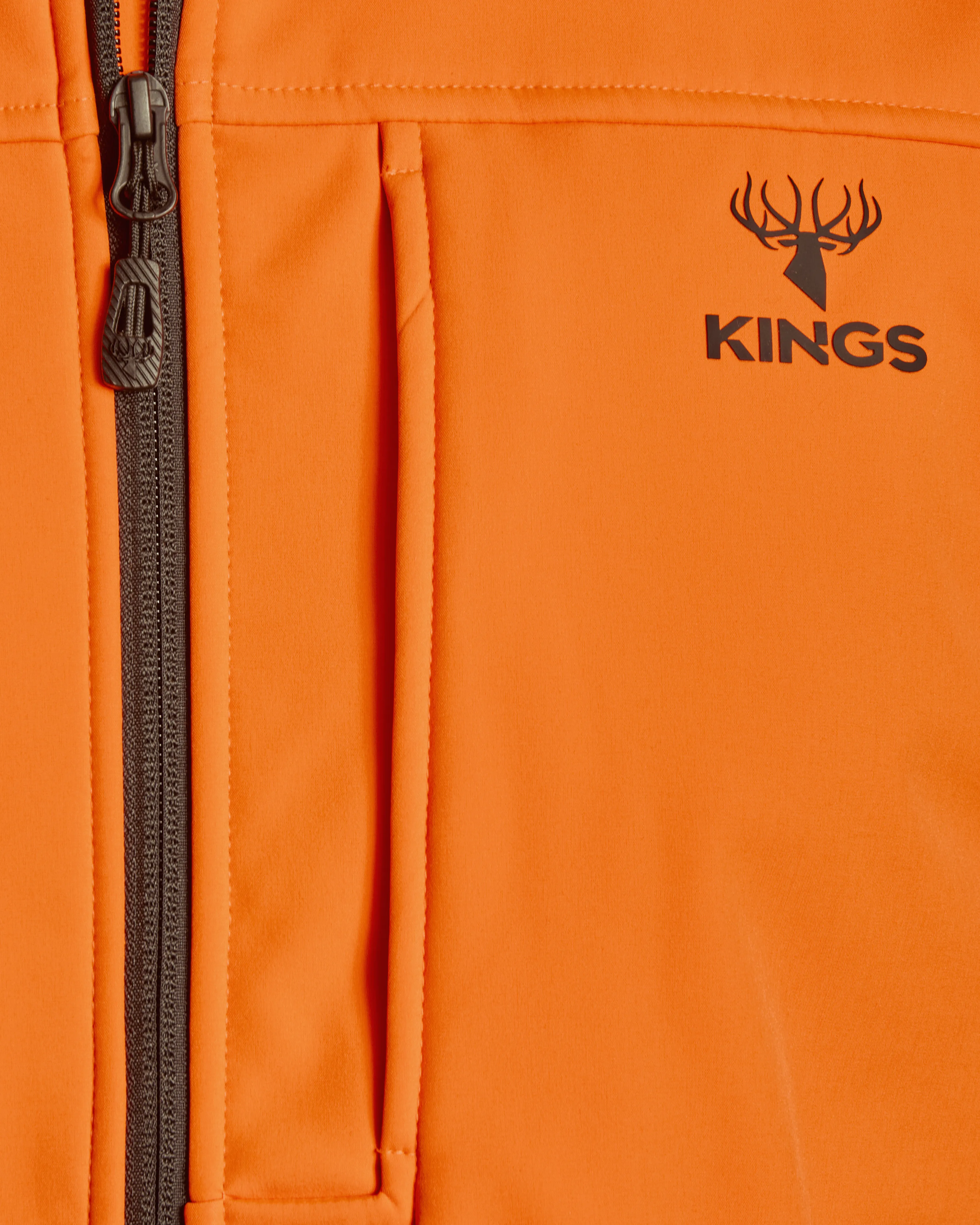 Blaze Orange Soft Shell Vest