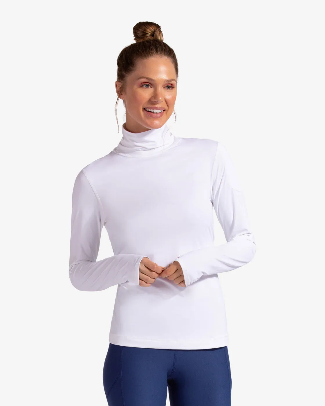 BloqUV: Women's UPF 50 Turtleneck (2013) - Black