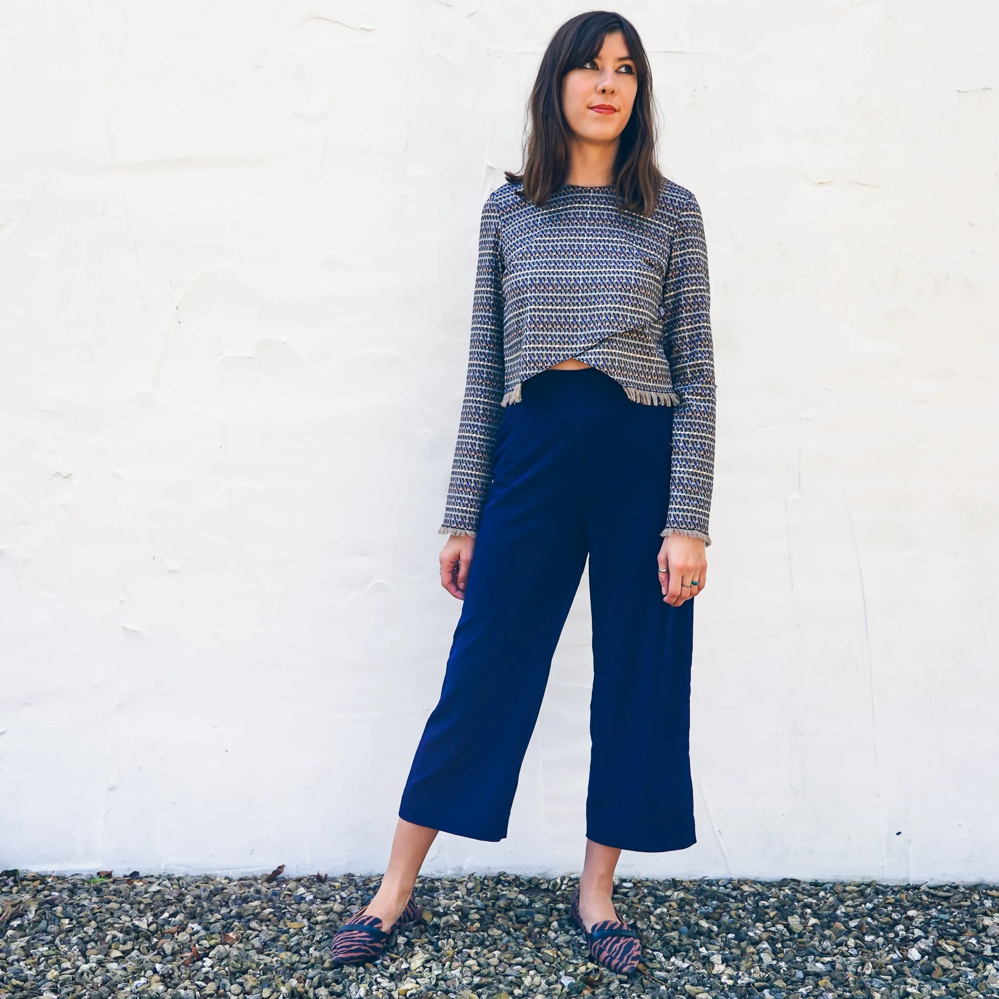 Blue Culottes