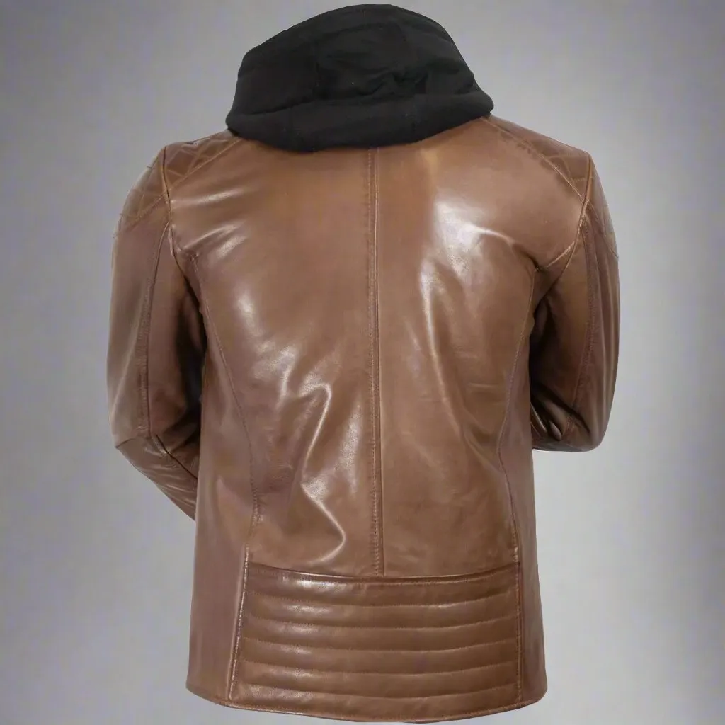 BOL Men's Alvin Lambskin Leather Jacket