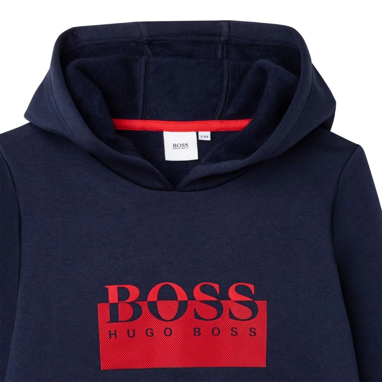 BOSS Kids Navy Hoodie