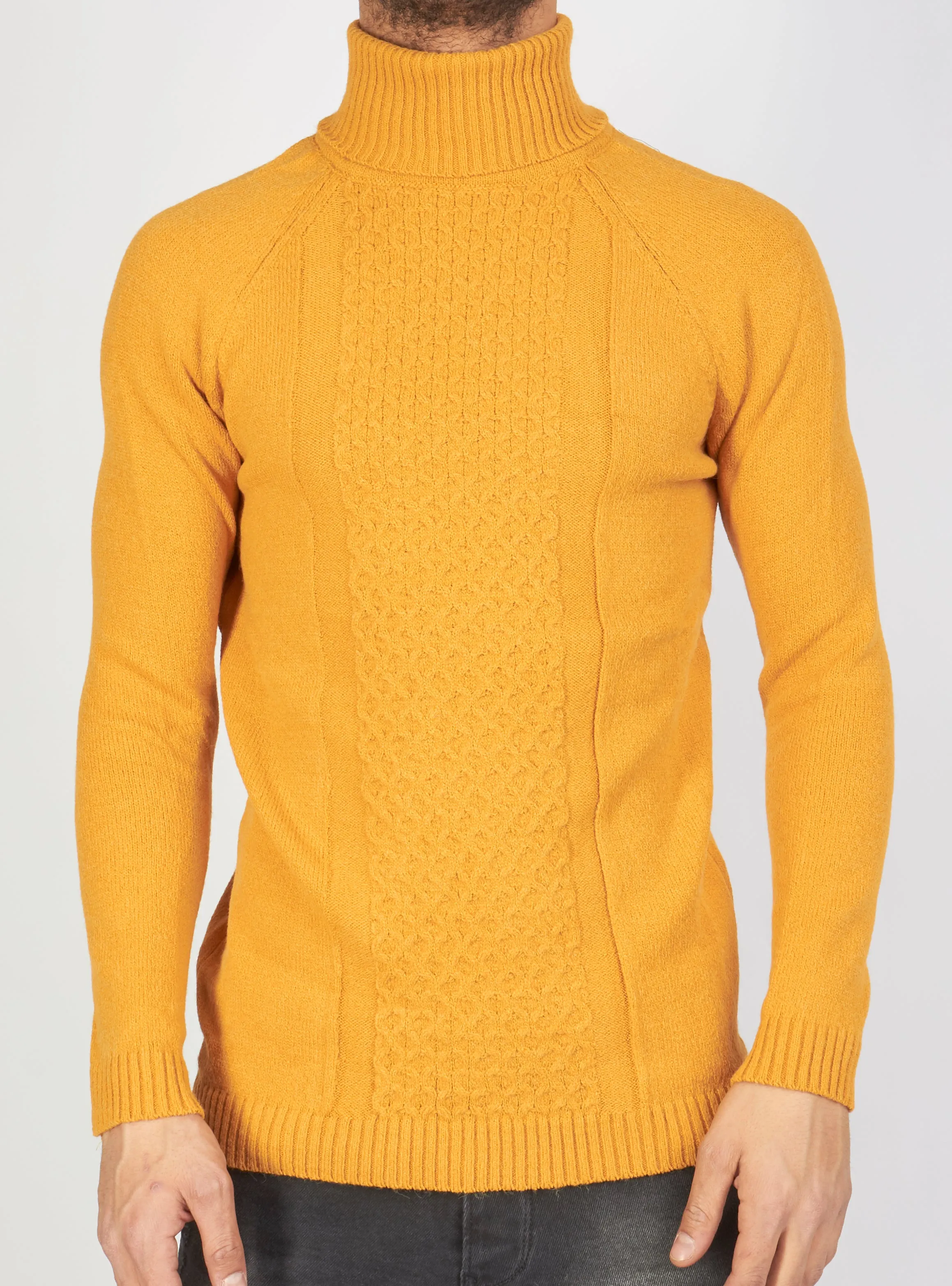 Buyer's Choice Turtleneck - Knit - Mustard - T3765