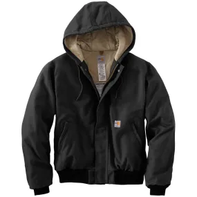 Carhartt Men's Black Flame-Resistant Duck Active Jacket