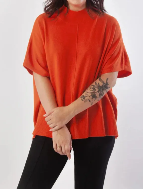 Caroline Top (Flame Orange)