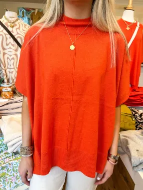 Caroline Top (Flame Orange)