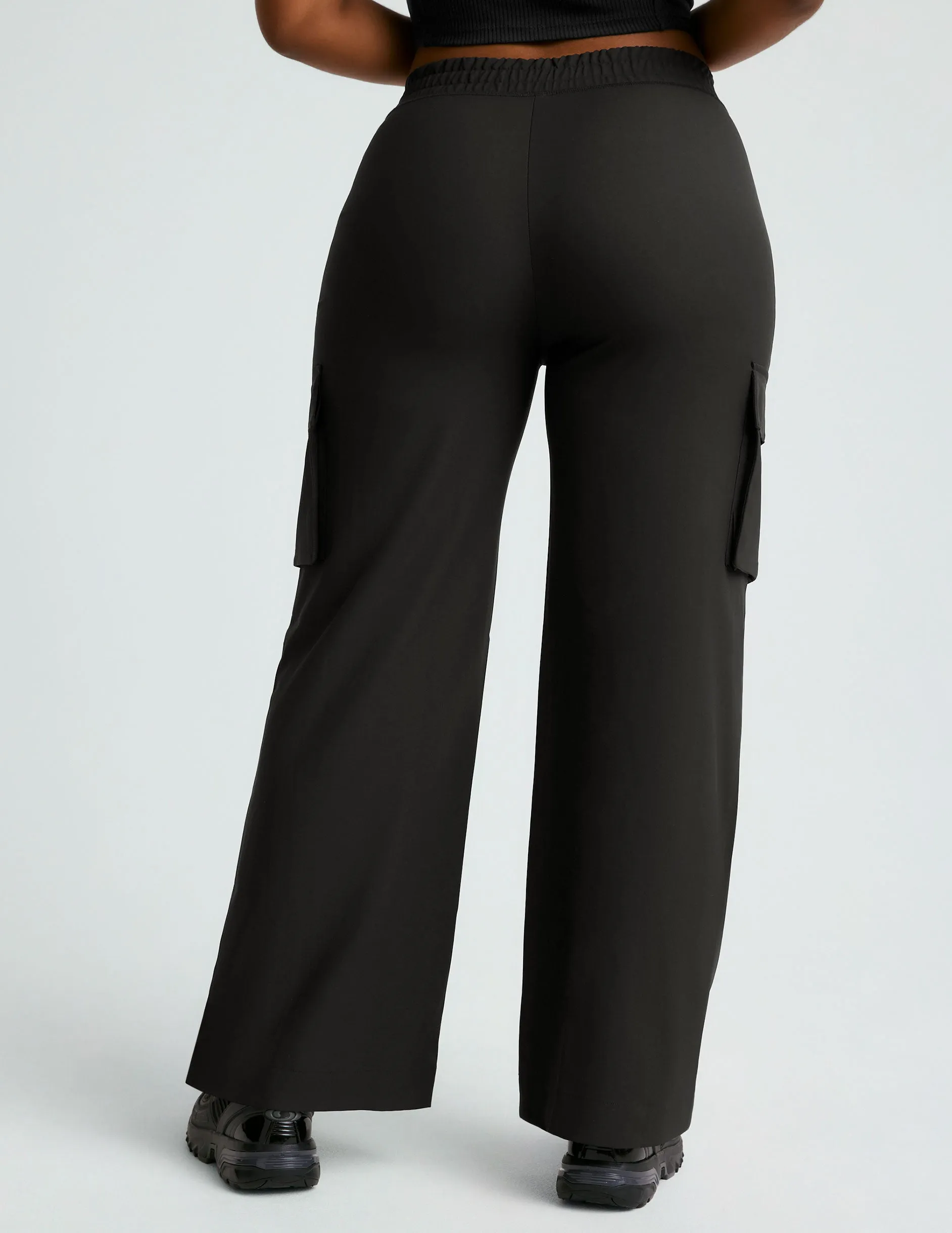 City Chic Wide Leg Cargo Pant