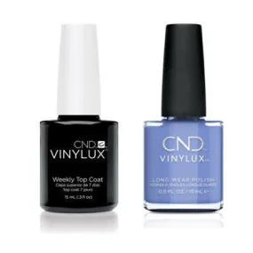 CND - Vinylux Topcoat & Down By The Bae 0.5 oz - #357