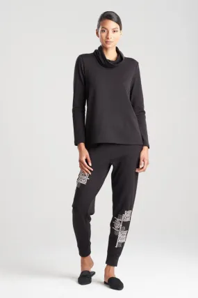 Cocoon Turtleneck Top