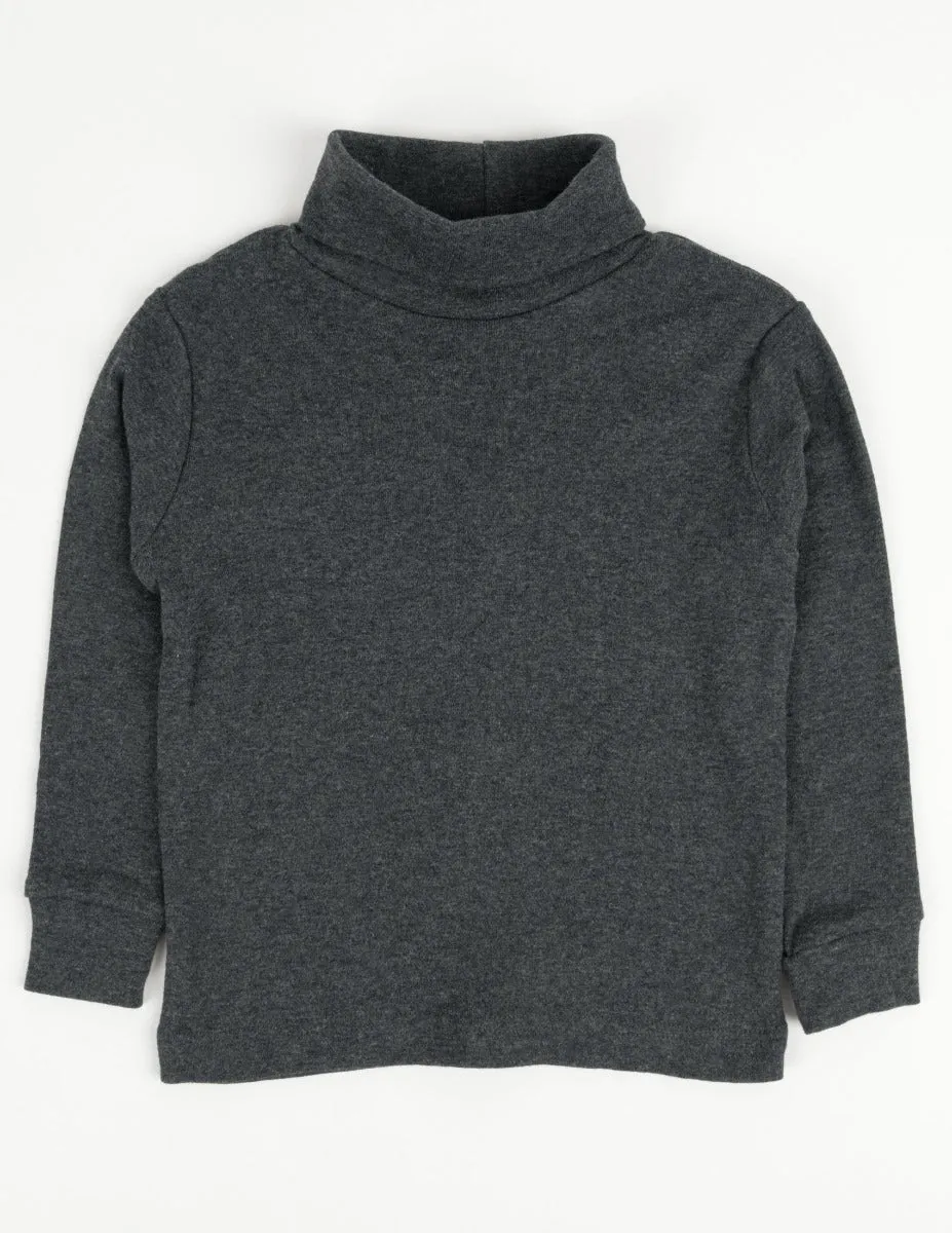 Cotton Neutral Turtleneck Shirts