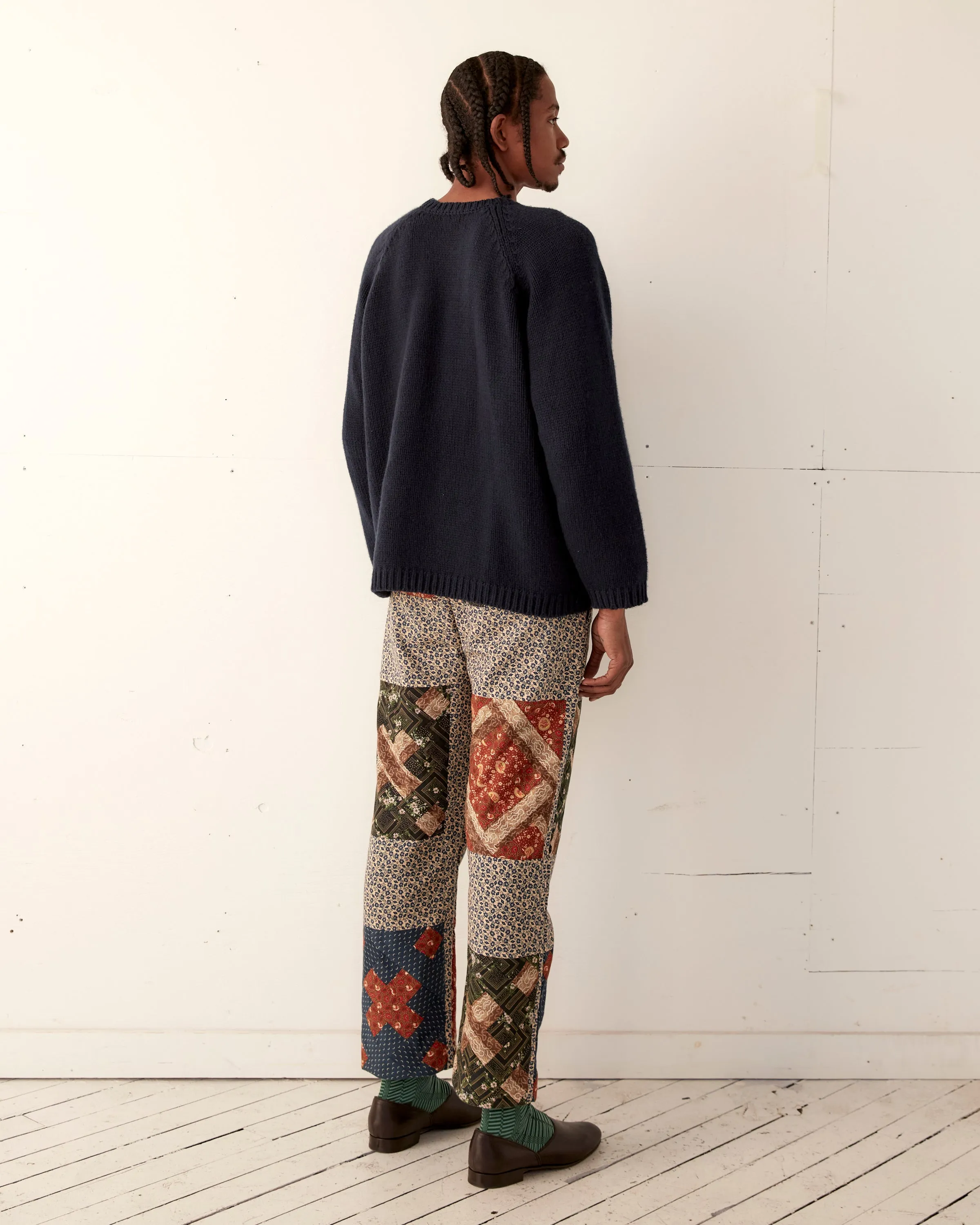 Criss Cross Quilt Trousers