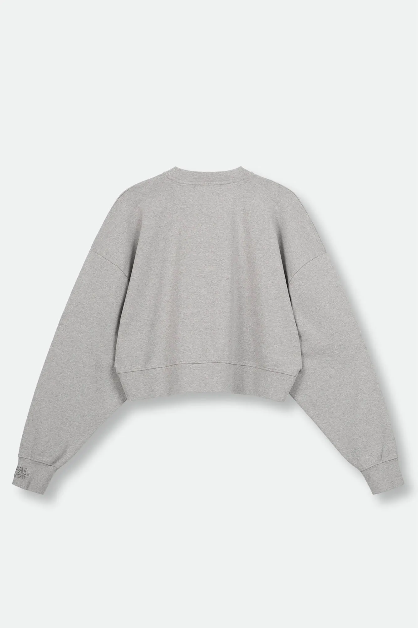 Cropped Sweatshirt Gray (Grau Melange)