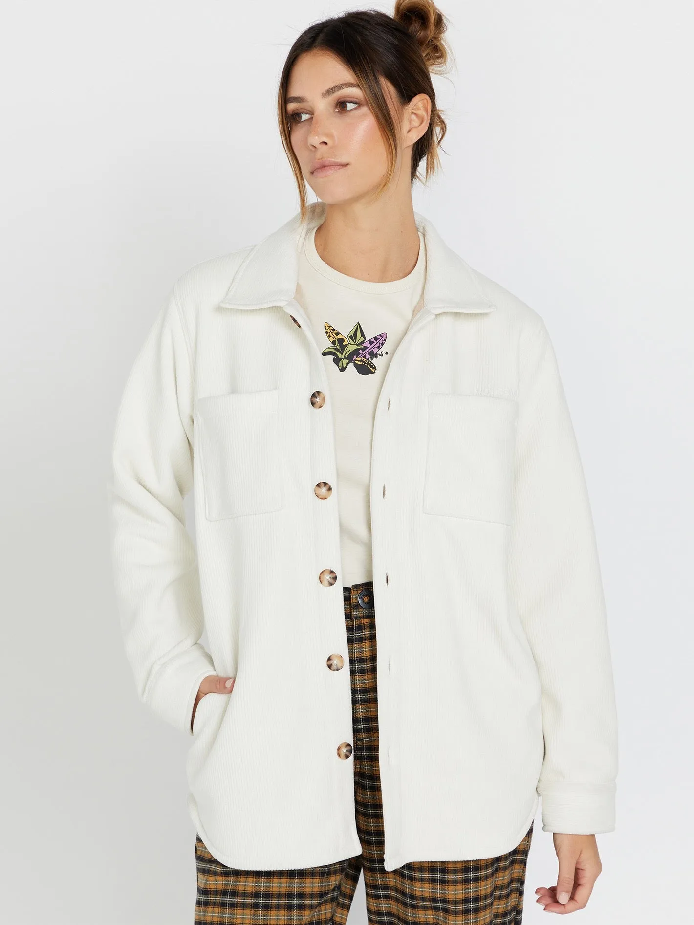 Dede Shacket Jacket - CLOUD