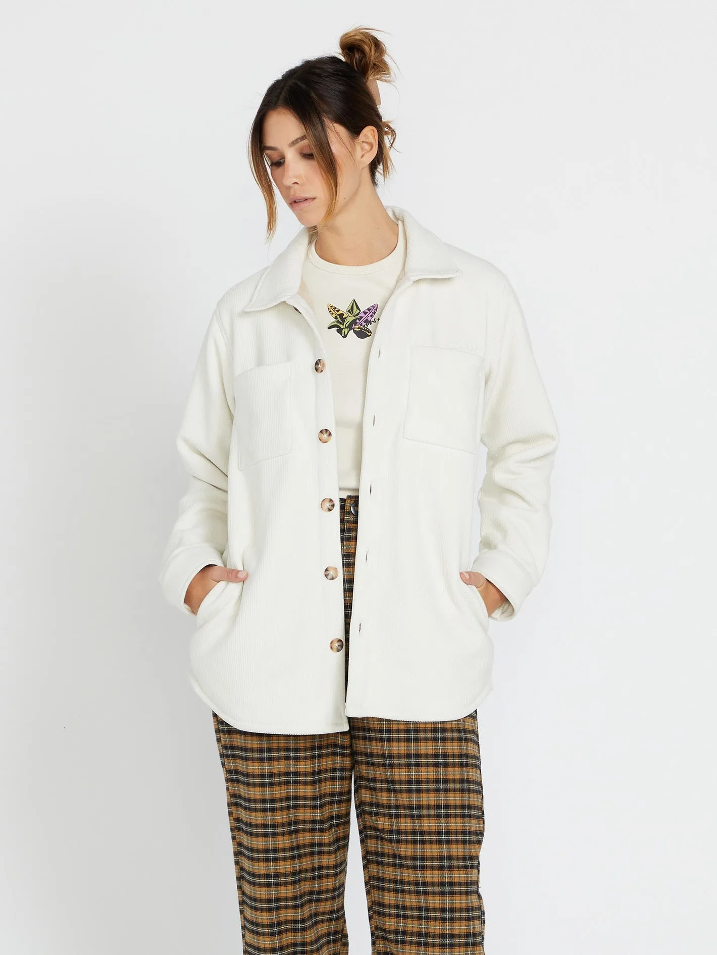 Dede Shacket Jacket - CLOUD