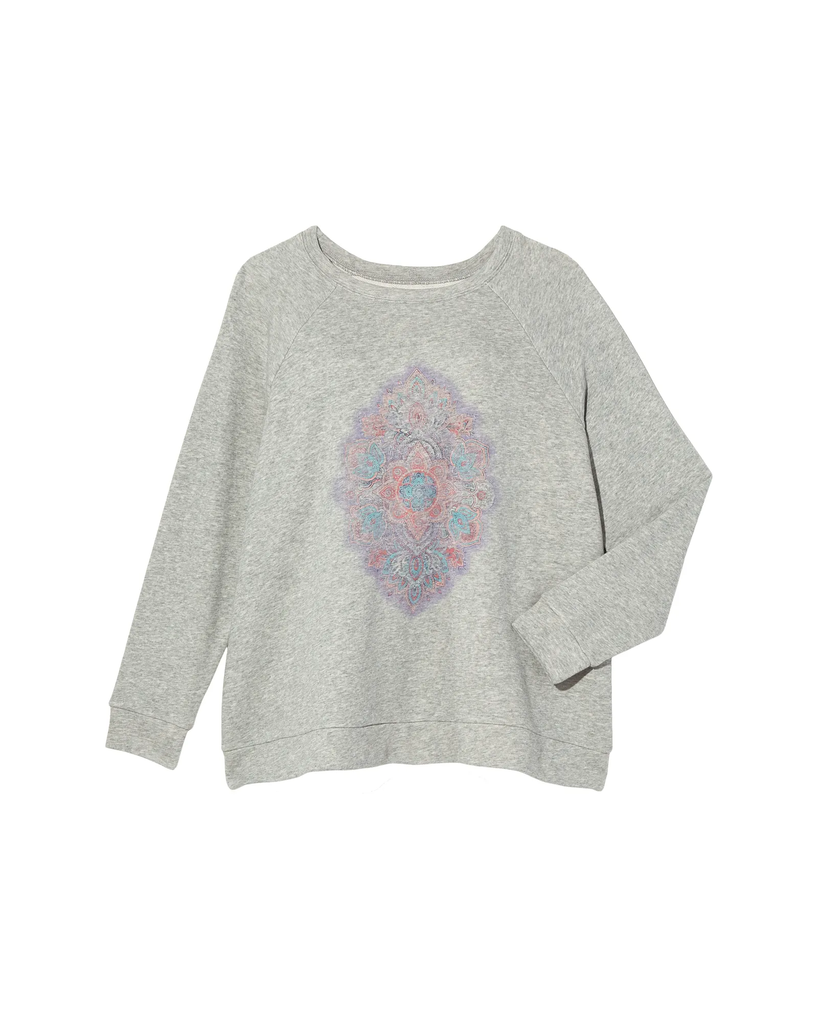 Destiny Graphic Sweatshirt | Light Grey / Lilac