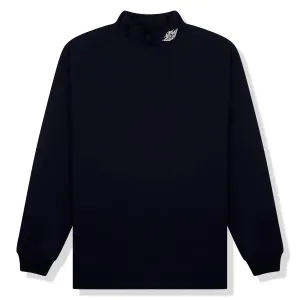 Dior x Jordan Wings Turtleneck L/S Tee Navy