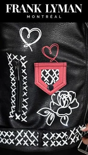 FASHION FAUX LEATHER BIKER JACKET