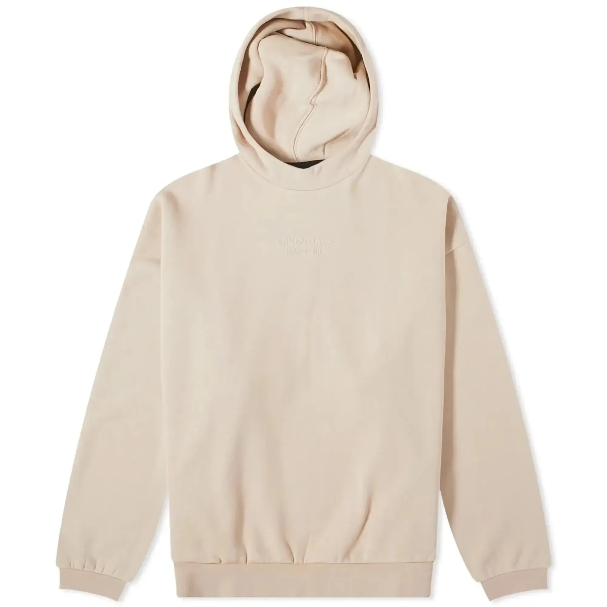 Fear Of God Essentials Hoodie  Silver Cloud