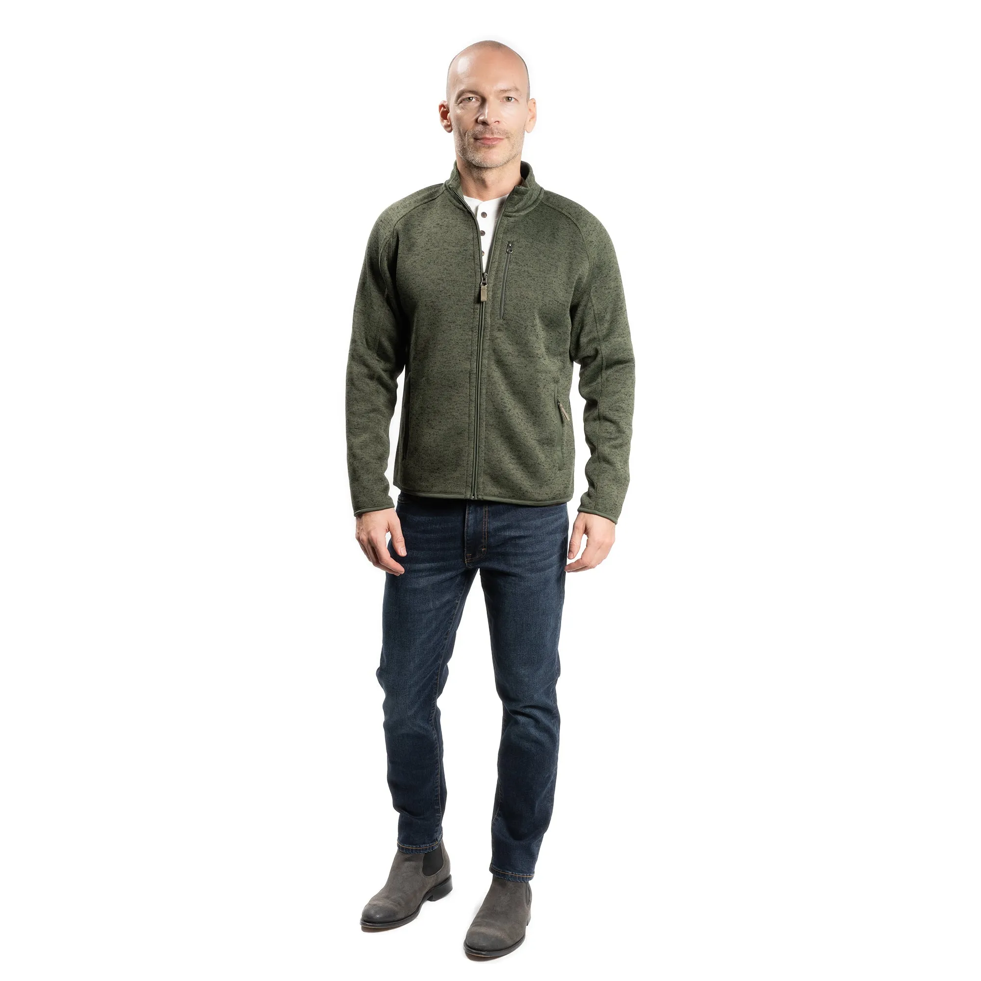 Fleece Jacket - Olive