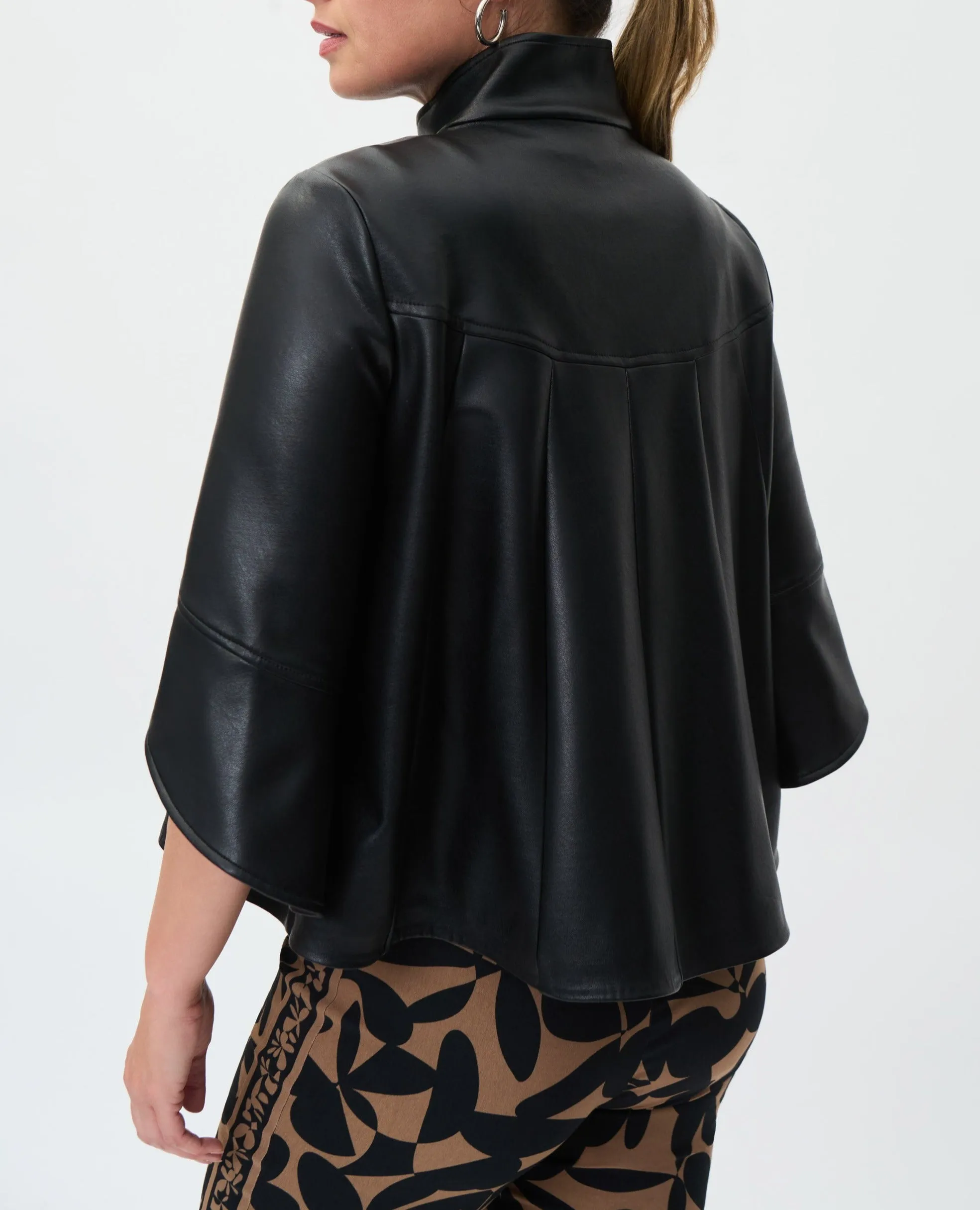 Flutter Sleeve Vegan Jacket