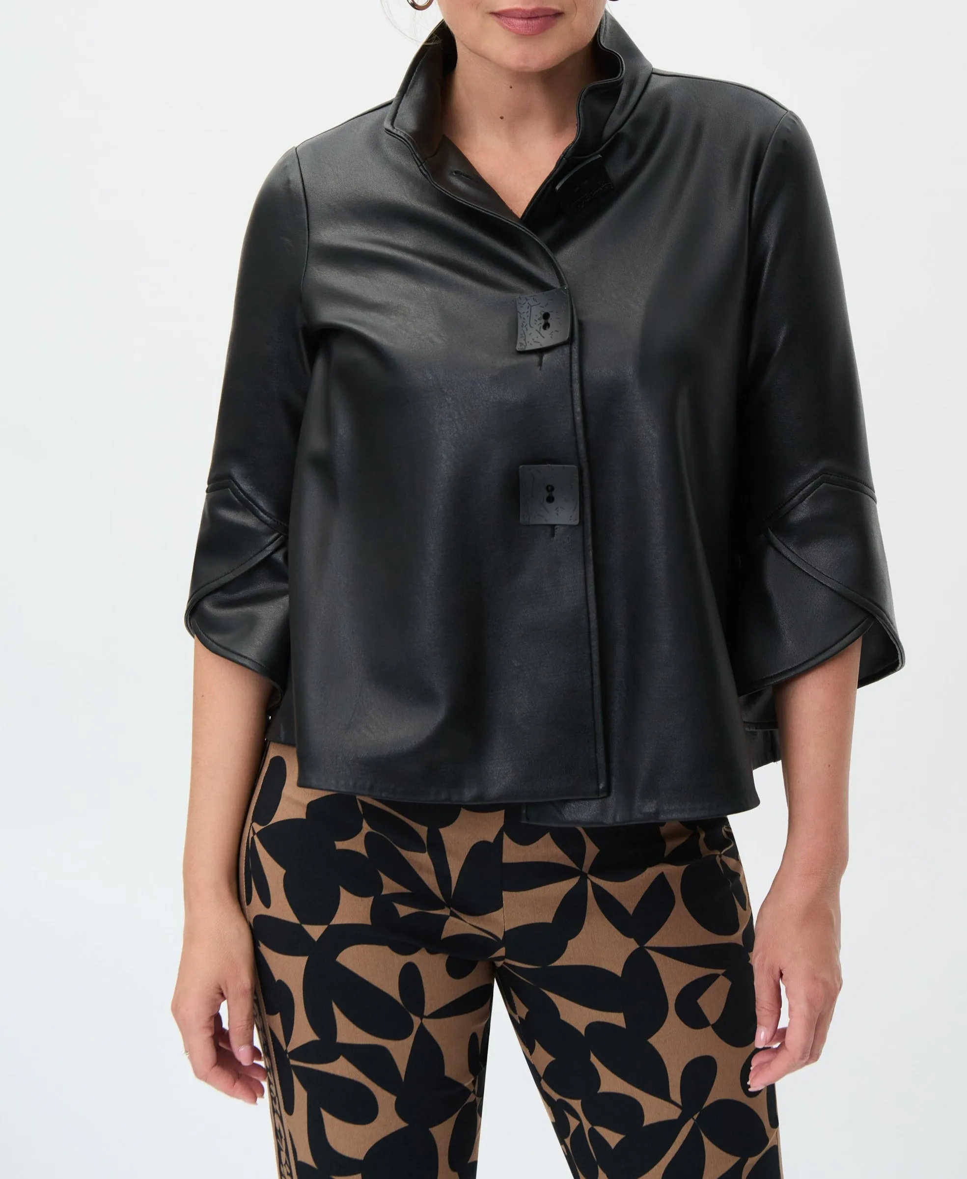 Flutter Sleeve Vegan Jacket